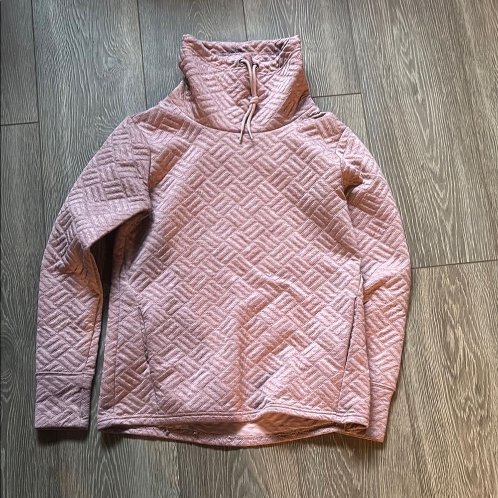 RBX Women's Quilted Cowl Neck Sweater GUC